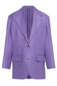 Versace | Versace Single-Breasted Oversized Blazer