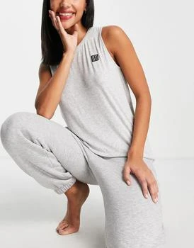 DKNY Sleepwear tank in grey heather