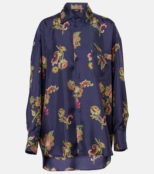 ETRO | Printed silk shirt