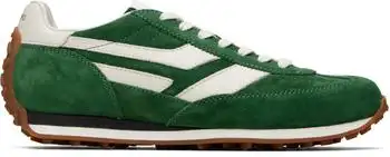 Tom Ford | Green Suede Mick Sneakers