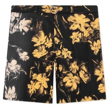 Jil Sander | Jil Sander All-Over Printed Belted Shorts