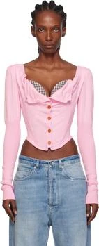 Pink Bea Corset Blouse