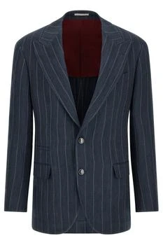 Brunello Cucinelli | Brunello Cucinelli Striped Tailor Blazer