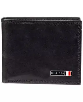 Tommy Hilfiger Men's Wallet Edisto RFID Slimfold Wallet