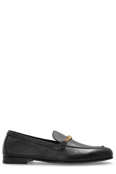 Versace | Versace Medusa Chain Detailed Slip-On Loafers