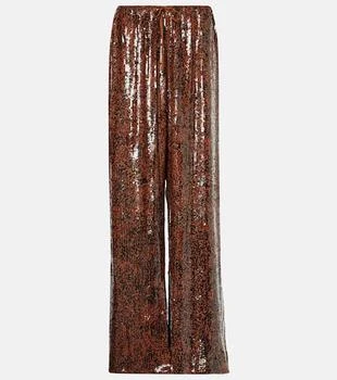 Dries Van Noten | Sequined wide-leg pants
