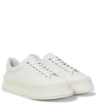 Jil Sander | Canvas platform sneakers