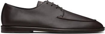 Salvatore Ferragamo | Brown Lace Up Derbys