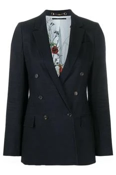 Gucci | Gucci V-Neck Double Breasted Blazer