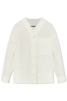 Jil Sander | Jil Sander V-Neck Boxy Shirt
