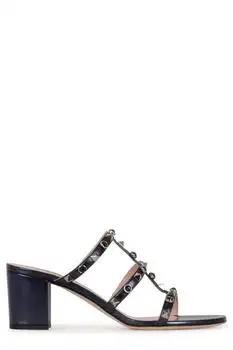 Valentino | Valentino Garavani Rockstud Heeled Slide Sandals