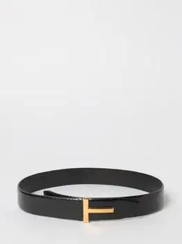 Tom Ford | Crocodile Print Calf Leather Belt Tom Ford