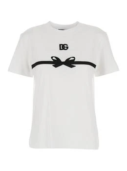 Dolce & Gabbana | Dolce & Gabbana DG Logo Embroidered T-Shirt