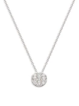 Saks Fifth Avenue | 14K White Gold & 0.62 TCW Diamond Pendant Necklace