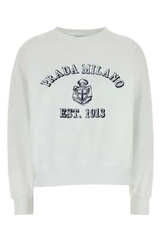 Prada | Prada Logo Printed Crewneck Sweatshirt