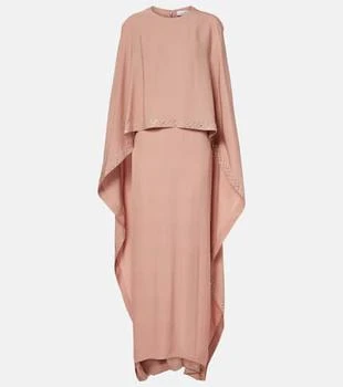 Stella McCartney | Embellished caped maxi dress