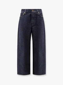 Givenchy | Twisted dark blue denim jeans