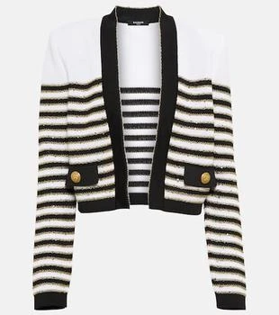 Balmain | Striped cardigan