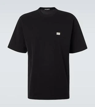 Dolce
Gabbana | Logo cotton piqué T-shirt