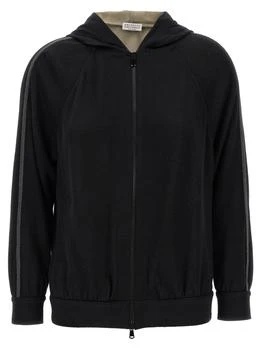 Brunello Cucinelli | Brunello Cucinelli Zip-Up Long Sleeved Sweatshirt