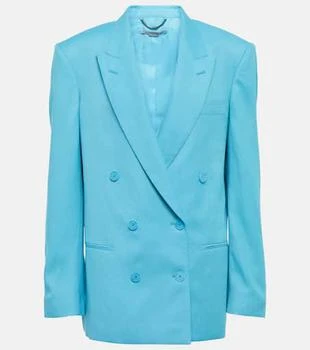Stella McCartney | Double-breasted twill blazer