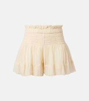 Isabel Marant | Maelly shirred silk shorts