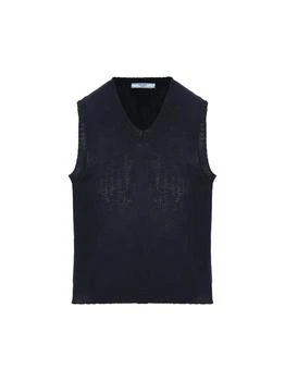 Prada | Prada V-Neck Knitted Vest