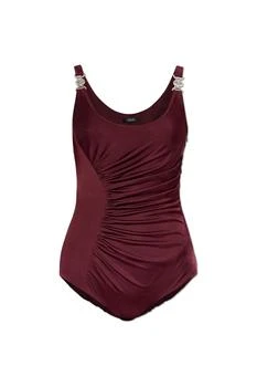 Versace | Versace Draped Sleeveless Bodysuit