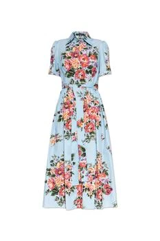 Dolce & Gabbana | Cotton dress with floral motif