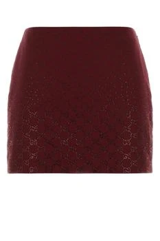 Gucci | Gucci GG Embellished Mini Skirt