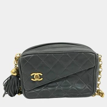 Chanel | Chanel Gray Based CC Mark Single Chain Shoulder Bag