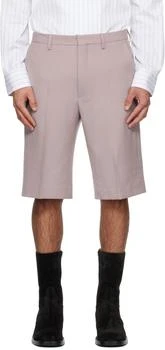 Dries Van Noten | Pink Wool Shorts