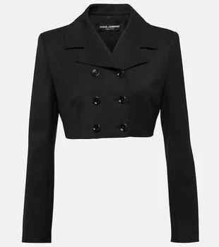Dolce & Gabbana | Double-breasted cropped blazer