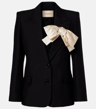 Valentino | Crepe Couture bow-detail blazer