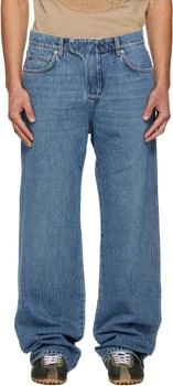 Balmain | Blue Loose Jeans