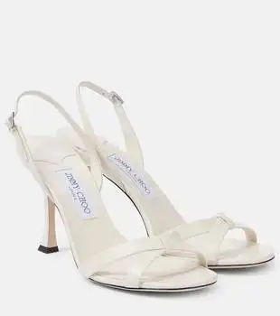 Jimmy Choo | Elsy 90 leather sandals