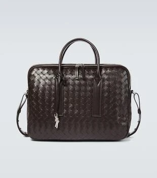 Bottega Veneta | Getaway Intrecciato leather briefcase