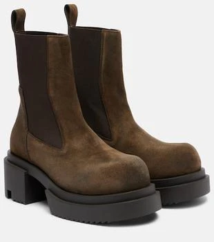 Rick Owens | Beatle suede Chelsea boots