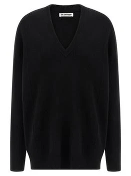 Jil Sander | Jil Sander Long Sleeve V-Neck Jumper