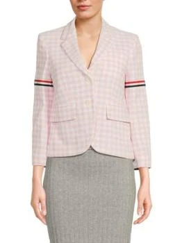 Thom Browne | ​Checked Cotton Blazer
