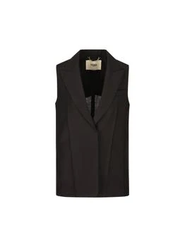 Fendi | Fendi Peak Lapels Sleeveless Tailored Vest