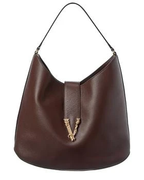 Versace | Leather Hobo Bag