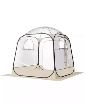 Mecale Pop-Up Sports Bubble Tent for 2–4 People with Floor Mat and Cover