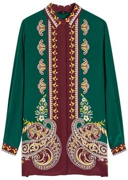 ETRO | Printed silk shirt