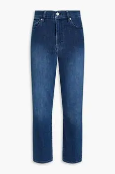 FRAME Le Sleek Straight high-rise straight-leg jeans