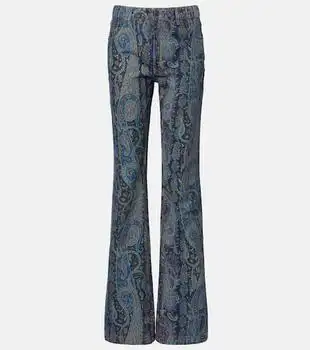 ETRO | Printed flared jeans