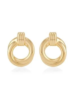 Saks Fifth Avenue | 14K Yellow Gold Doorknocker Earrings