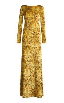 ETRO | Etro Printed Jersey Maxi Dress - Moda Operandi