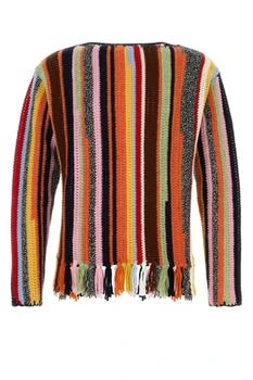 Prada | Prada Striped Fringed Jumper