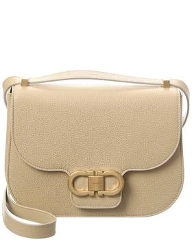 Salvatore Ferragamo | Ferragamo Gancini Leather Shoulder Bag